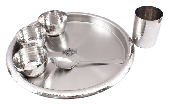 Steel Dinner Set
