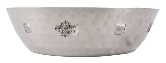 Steel 1 Round Bread Basket with 1 Oval Bread Basket