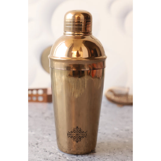 Steel wine shaker bottle bar use side view — Indian Art Villa