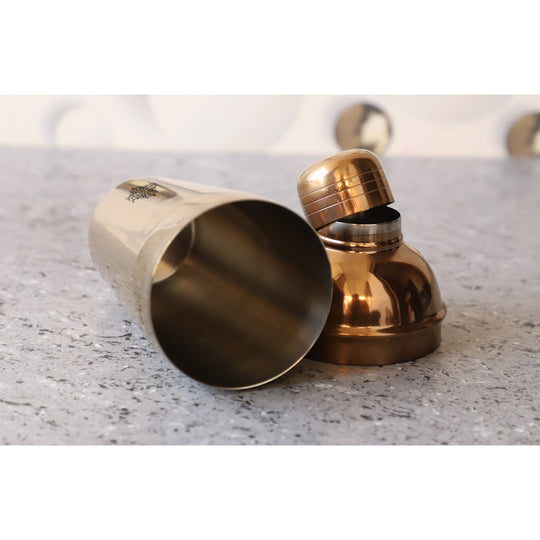 Steel wine shaker bottle bar use premium — Indian Art Villa