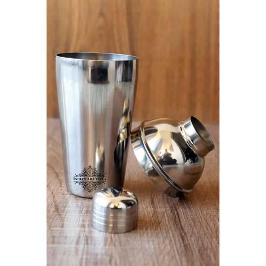 Steel wine shaker bottle bar use lifestyle — Indian Art Villa