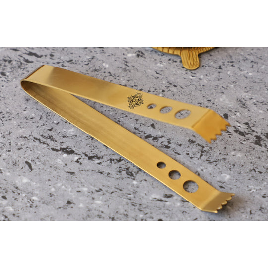 Stainless Steel Ice Tong Set of 4 for Bar & Kitchen