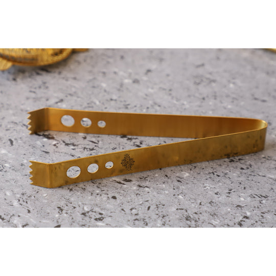 Stainless Steel Ice Tong Set of 4 for Bar & Kitchen