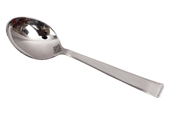 Pure Stainless Steel Handmade Matt Finsh Coffee Spoon