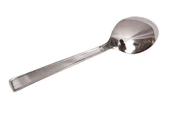 Pure Stainless Steel Handmade Matt Finish Design Baby Spoon