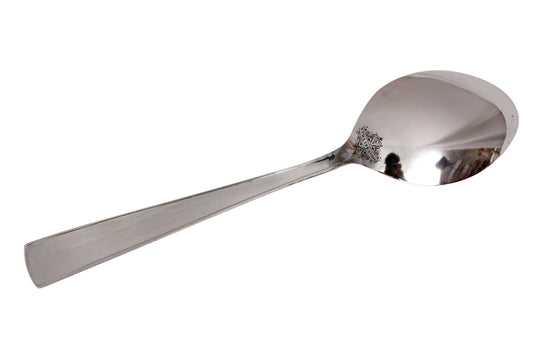 Pure Stainless Steel Handmade Matt Finish Design Table spoon