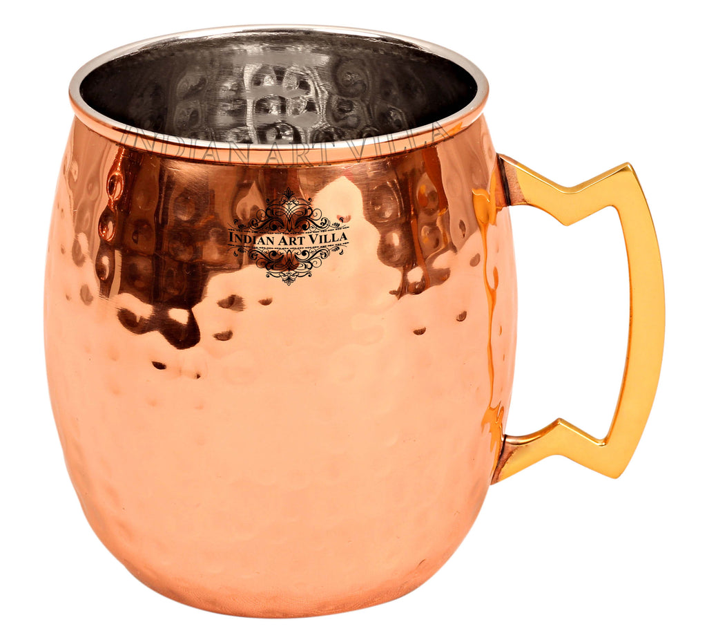 Steel Copper Beer Mug