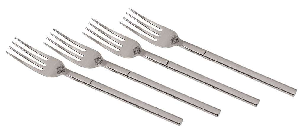 Stainless Steel  New Flute Design Fork Cutlery Set - 7.5'' Inch