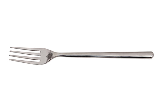 Stainless steel new smooth design fork cutlery set 8.2 inch front view — Indian Art Villa