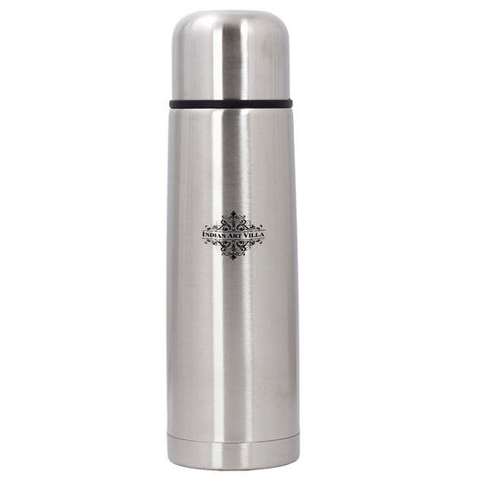 Pure Stainless Steel Insulated Vaccum Bottle With Flip Lid