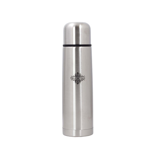 Pure Stainless Steel Insulated Vaccum Bottle With Flip Lid