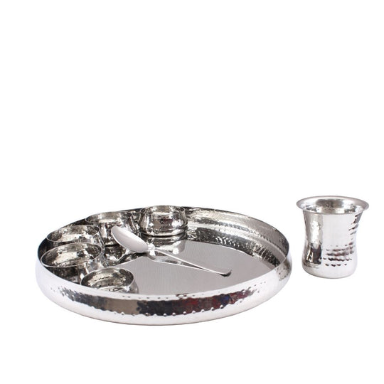 Steel Dinner Set